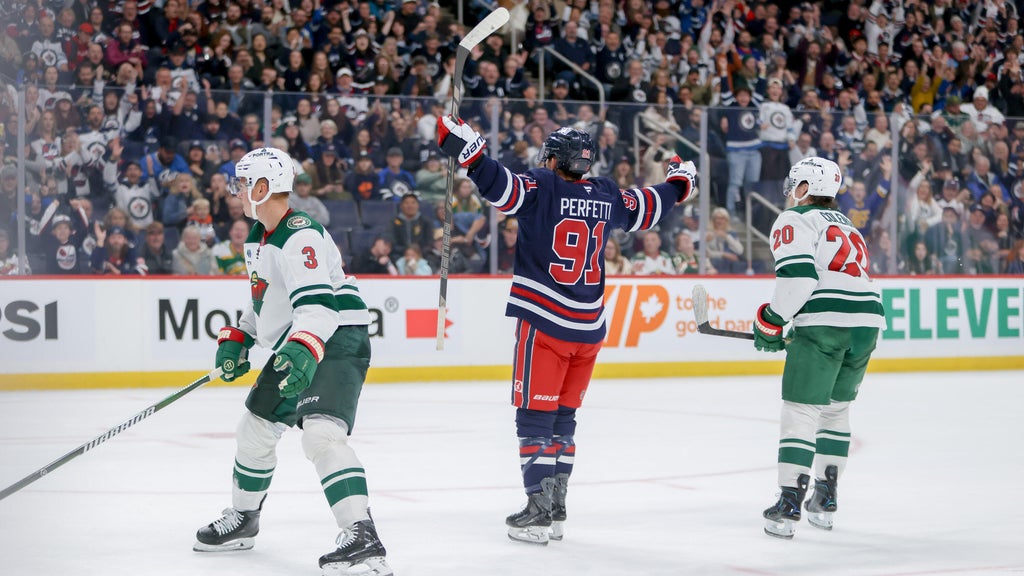 Jets beat the Wild 5-2 as Cole Perfetti scores 2 goals — WCCO / CBS Minnesota, Prior Lake Schools news