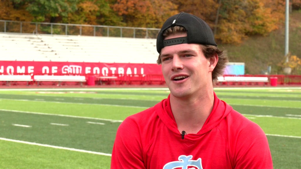 St. John's wide receiver Riley Schwellenbach finding success on the gridiron and baseball field — WCCO / CBS Minnesota, Prior Lake Schools news