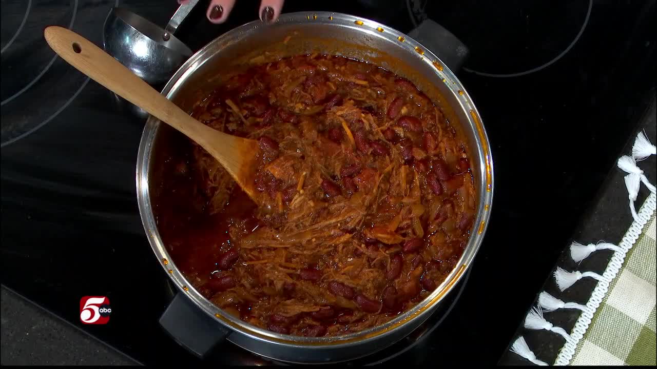 Chili with shredded pork — KSTP 5, Prior Lake Arts news