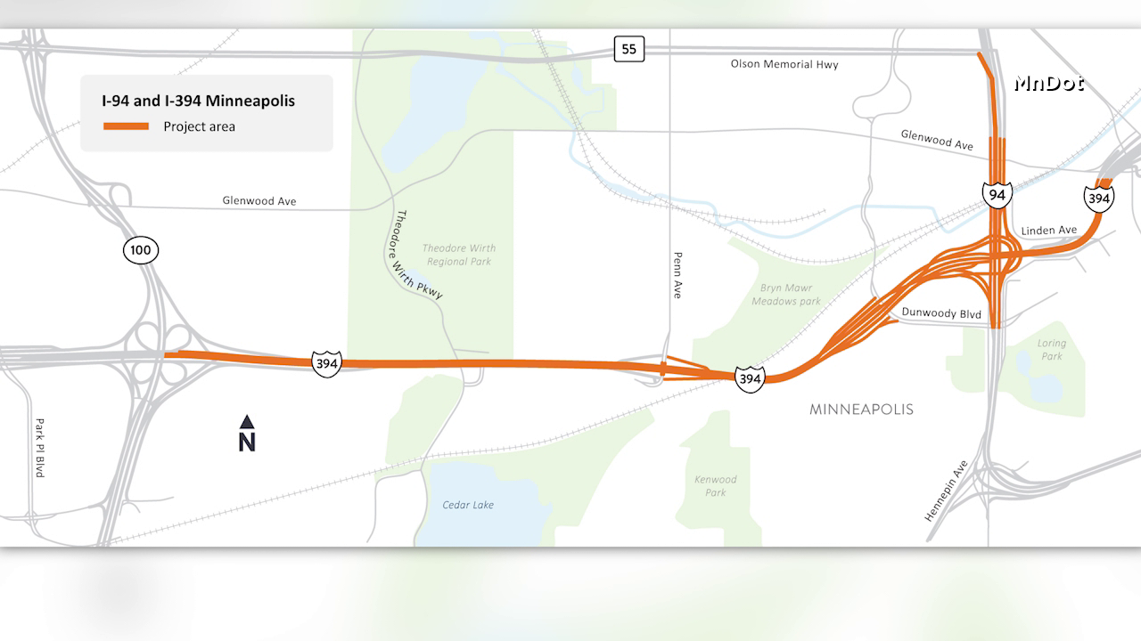Eastbound I-394 in Minneapolis closing all weekend for highway repairs — KSTP 5, Prior Lake Business news