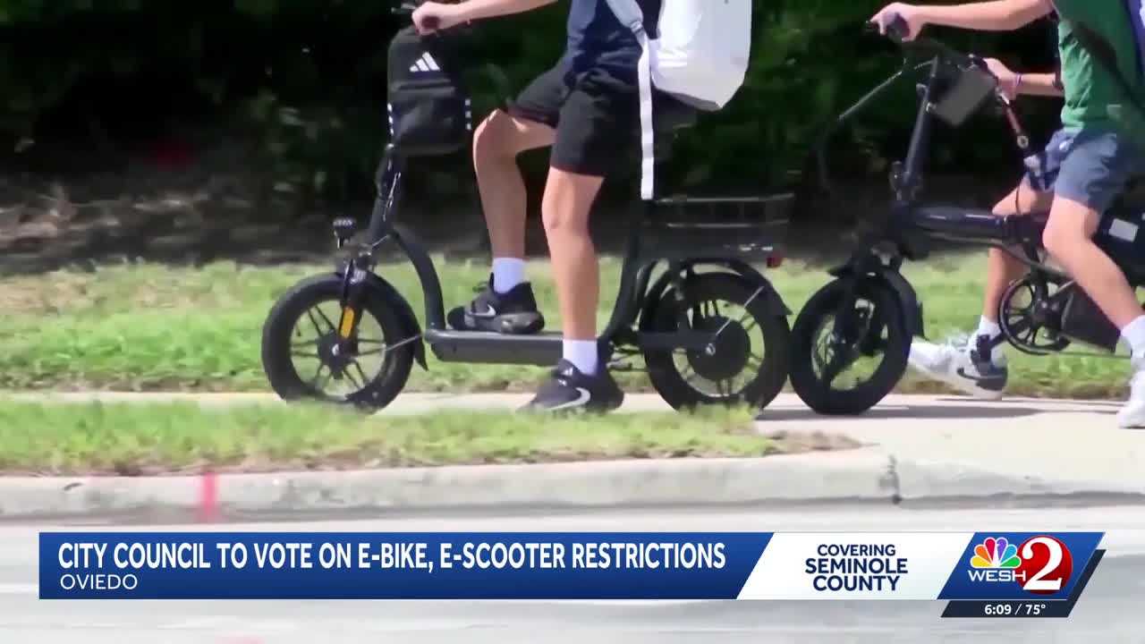 Oviedo city council to vote on micromobility rules to improve sidewalk safety — WESH 2 Orlando, Prior Lake Government news