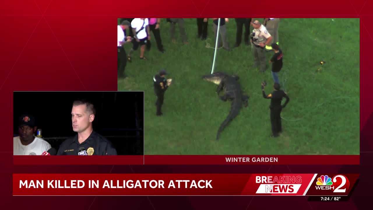 Alligator attacks, kills man who was fishing in Winter Garden, police say — WESH 2 Orlando, Prior Lake Community news