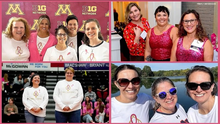 Firefly Sisterhood: Connecting breast cancer patients with mentors nationwide — KARE 11 Local, Prior Lake Community news