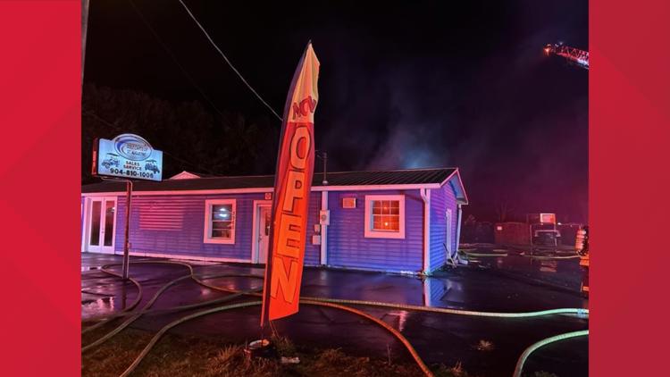 No injuries reported after large building fire at golf cart repair business off US-1 — First Coast News Local, Prior Lake Business news
