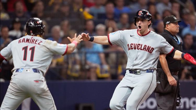 Chase DeLauter and José Ramírez lead the Guardians to a 7-3 win over the Rays in Game 1 of the ALCS — WTSP Sports Tampa Bay, Prior Lake Sports news