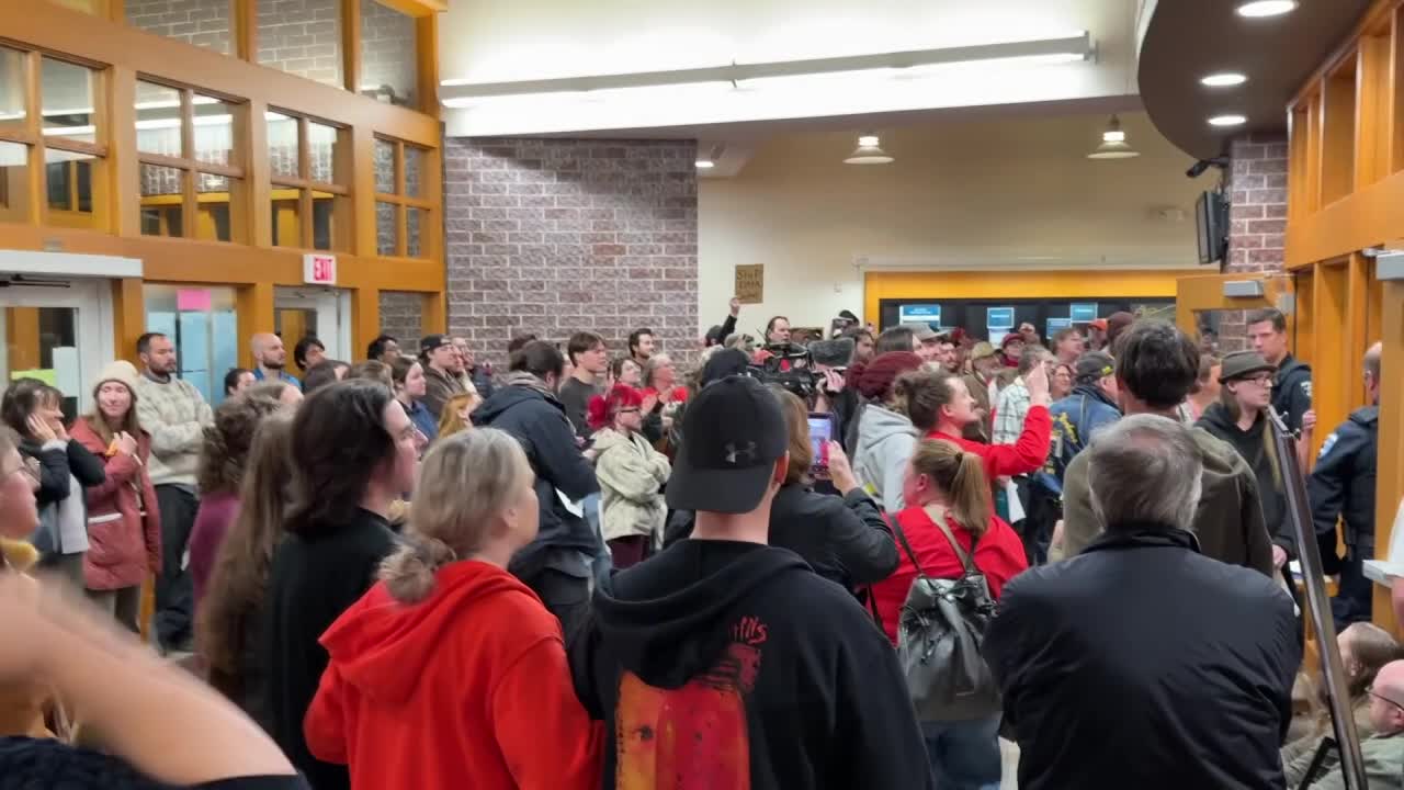 Hermantown council delays data center vote after protests erupt at Monday meeting — FOX 9
