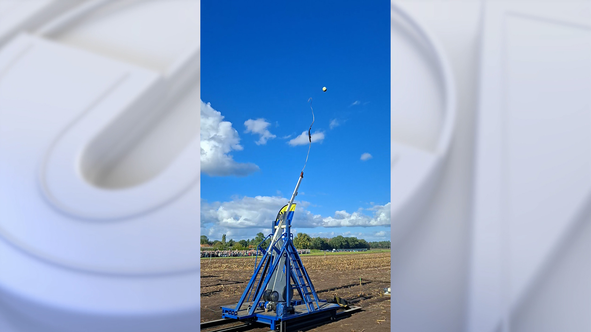 Watch: Pumpkin flies 1,900 feet in pumpkin chunkin' launch — FOX 9, Prior Lake Sports news